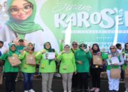 Bupati Blitar Dukung Pola Hidup Sehat Melalui Senam Rekreasi Perwosi dan Gebyar Pangan Loka