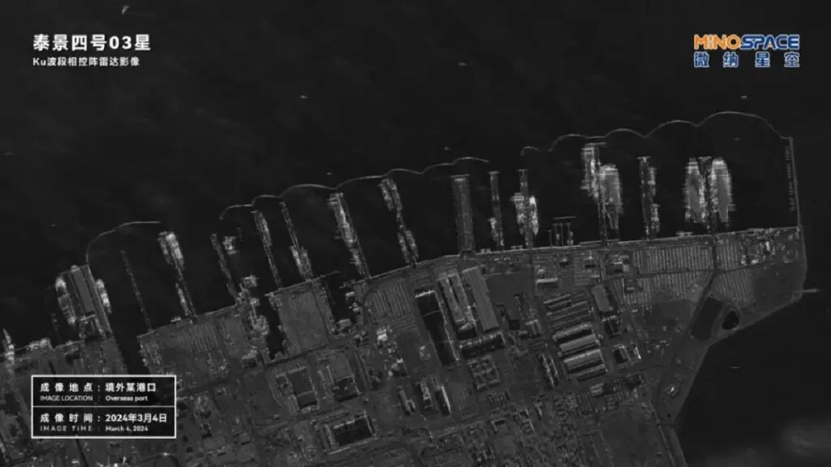 Satelit Komersial Dari Tiongkok Tangkap Gambar Kapal Induk Angkatan Laut AS di Pangkalan Angkatan Laut Norfolk
