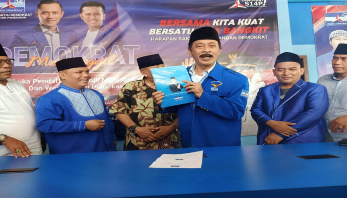 DPC Demokrat Pamekasan Sambut Baik Pengembalian Formulir Bacabup dari Fattah Jasin