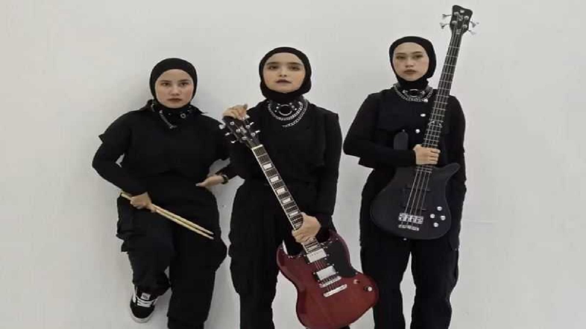 Band Heavy Metal Hijab VOB Asal Indonesia Bakal Tampil di Festival Glastonbury