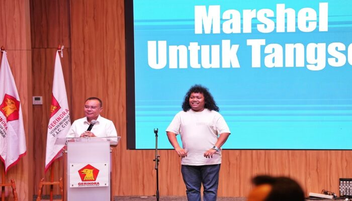 Gerindra Murka, Komika Marshel Widianto Diremehkan Jadi Wakil Walikota Tangsel