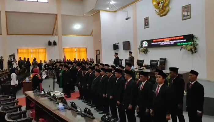 45 Anggota DPRD Sampang Periode 2024-2029 Resmi Dilantik