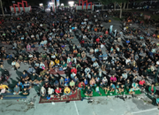 Ribuan Masyarakat Kota Blitar Nobar SAE, Dukung Timnas Indonesia Lawan Bahrain