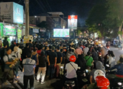 Timnas Indonesia Tertinggal 0-2 di Babak Pertama: Semangat Nobar SAE di Blitar Tak Padam