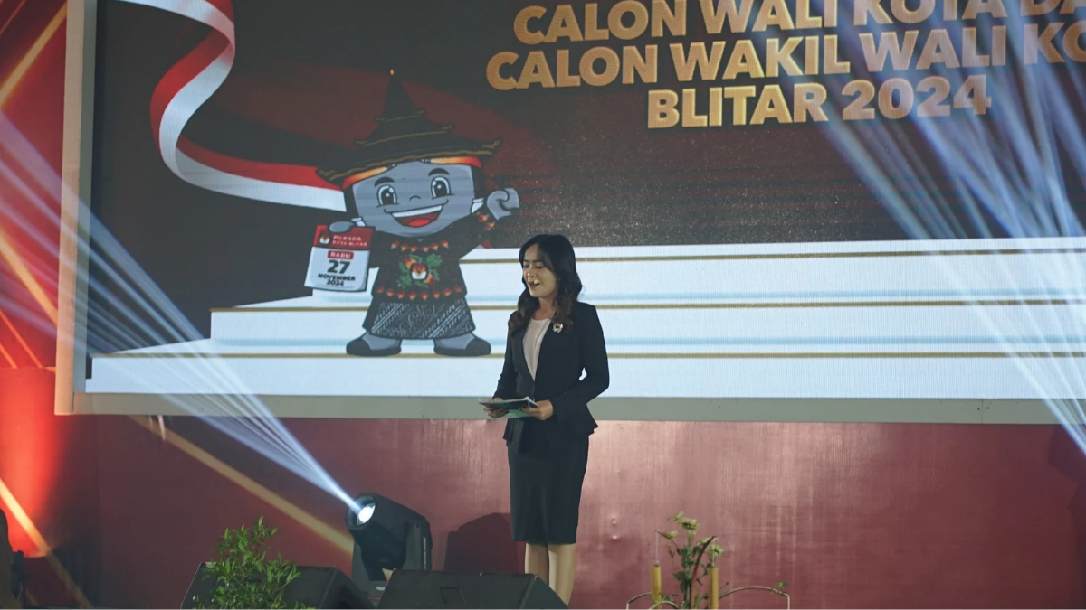 Disoal Terkait Tak Uploud Program Salah Satu Paslon, KPU Kota Blitar: Silahkan Dicek?
