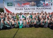 Mak Rini dan Ribuan Peserta Meriahkan Peringatan Hari Santri Nasional di Blitar