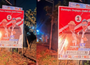 Provokasi, APK Rini-Ghoni di Blitar Ditutupi Sang Rival