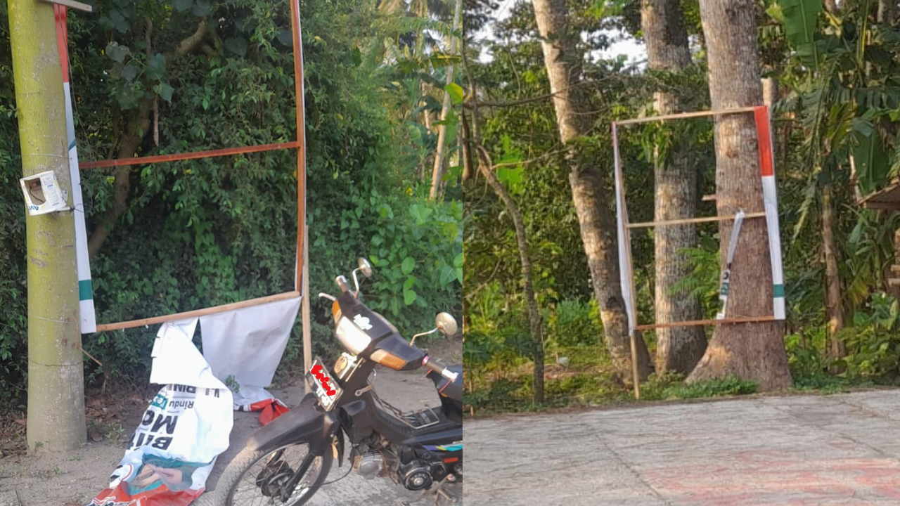 APK Rini-Ghoni di Blitar Dirusak, Ketua Tim: Mungkin Sangat Suka dan Tidak Sabar untuk Mencoblos RINDU