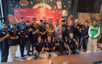 KPU Sidoarjo dan Aliansi Ojol Sidoarjo Gelar Sosialisasi Pilkada Serentak 2024