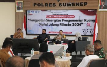 Penguatan Sinergitas Digital: Polres Sumenep dan Kominfo Gelar FGD Jelang Pilkada 2024