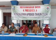 Musdes APBDes Tahun 2024 di Desa Pangarengan Sampang, Berlangsung Lancar dan Khidmat