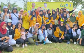 Golkar Ajak Masyarakat Malang Sehat dan Produktif Lewat Senam Massal
