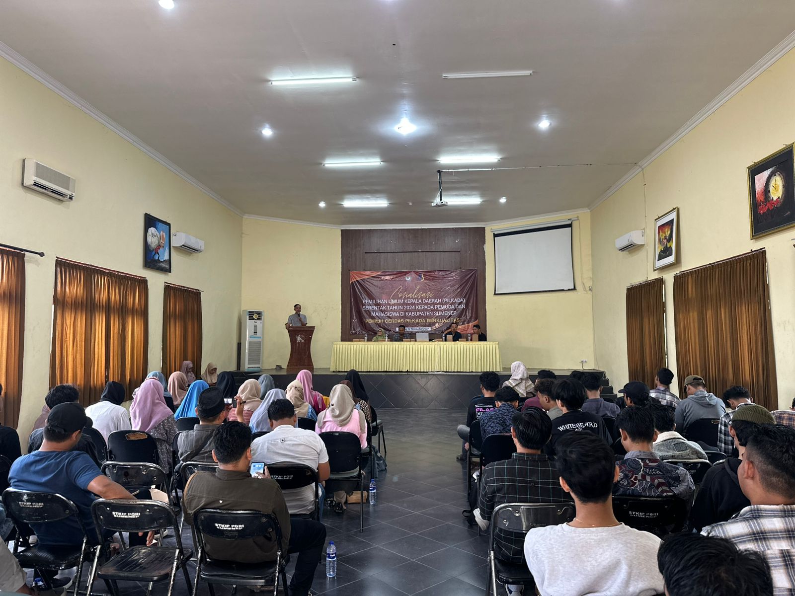 KPU Sumenep Gandeng Jurnalis Bintang Sembilan, Gelar Sosialisasi Dorong Pemilih Cerdas di Pilkada 2024