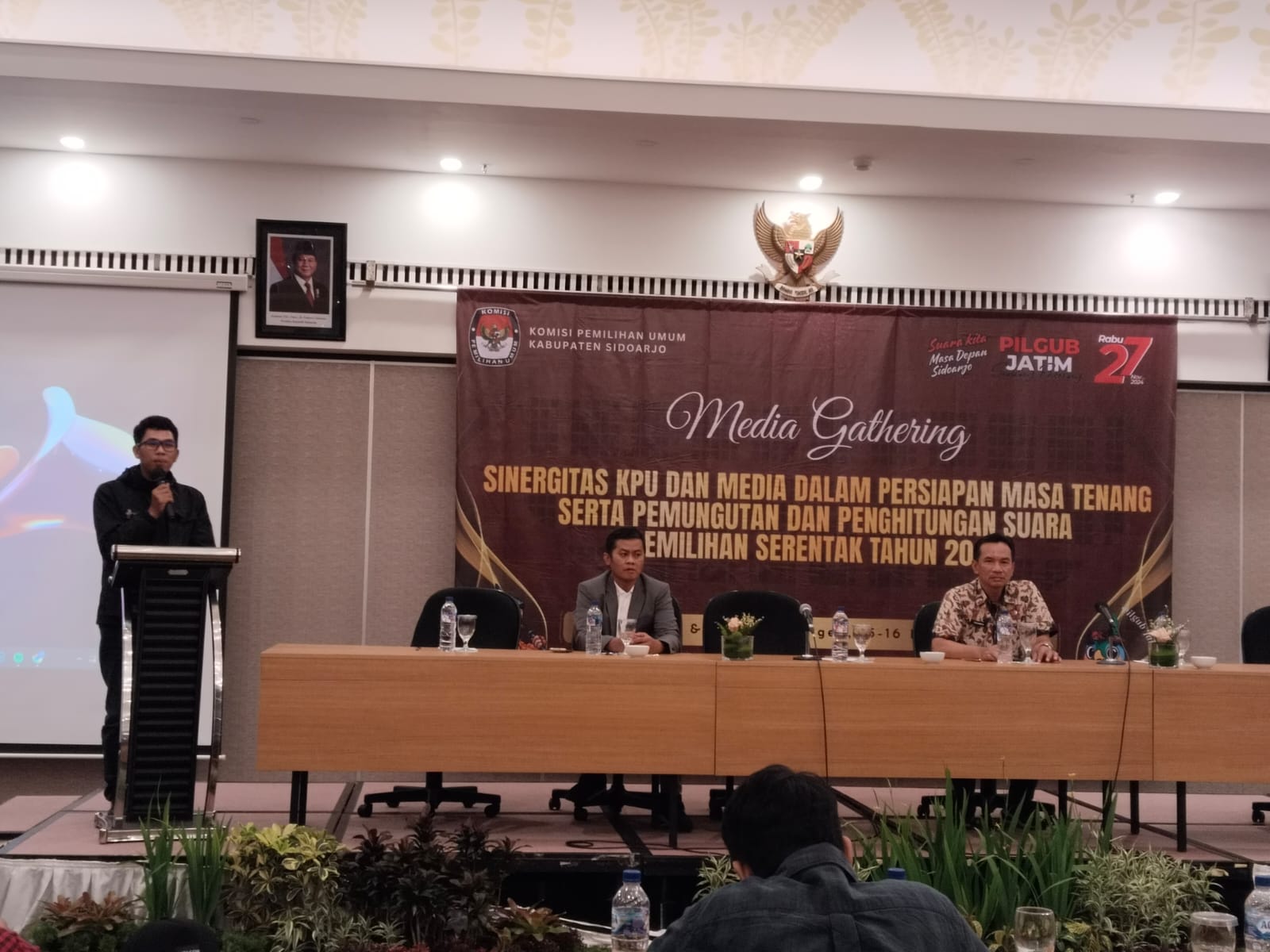 KPU Sidoarjo Gelar Media Gathering, Tekankan Sinergi Hadapi Pilkada 2024