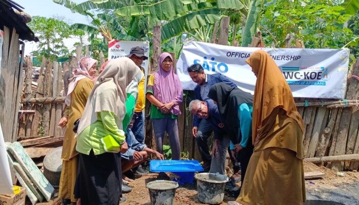 WC-KOEn Didukung SATO Perkuat Sanitasi di Desa Sie, Bima, NTB