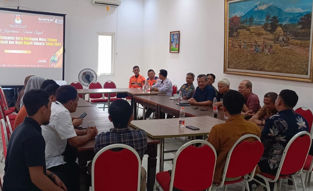 Debat Ketiga Pilkada Sidoarjo Akan Digelar Tanpa Simpatisan Paslon