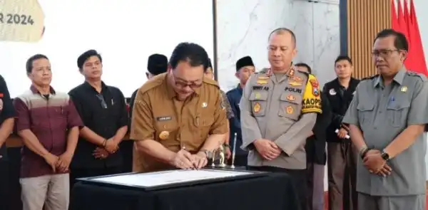 Forkopimda dan Perguruan Silat Bersatu, Jaga Kedamaian Jelang Pilkada 2024