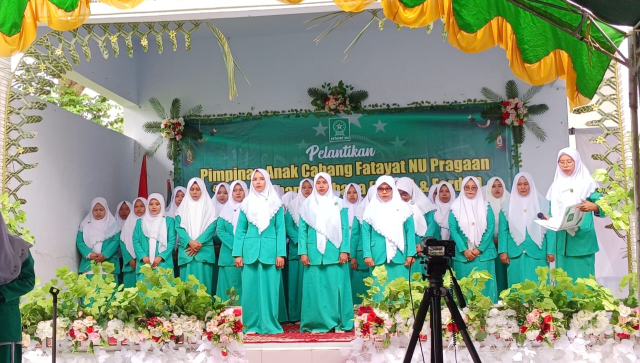 Pengurus Baru PAC Fatayat NU Pragaan Resmi Dilantik; Perempuan Sebagai Pilar Perubahan