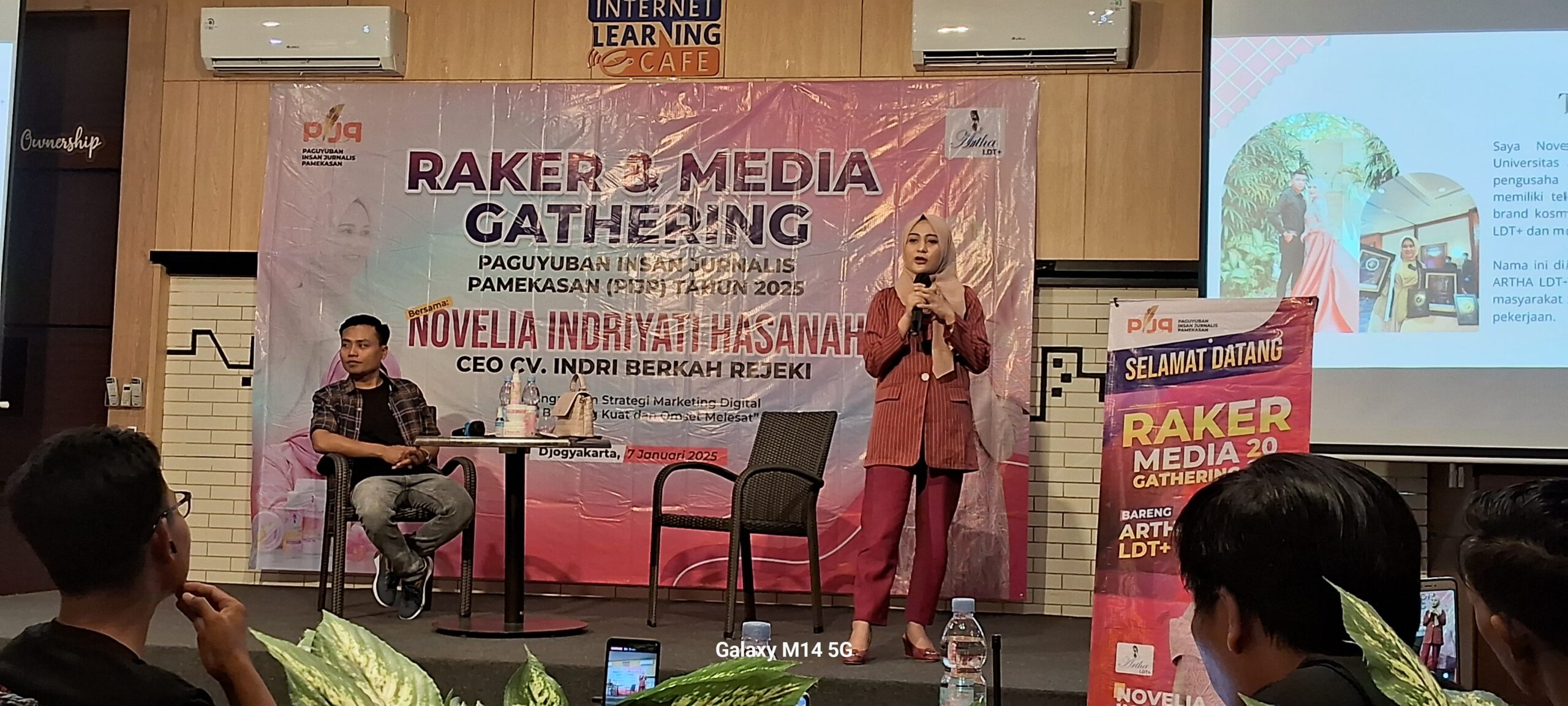PIJP Gandeng CEO CV Indri Berkah Rejeki Artha LDT dalam Raker dan Media Gathering