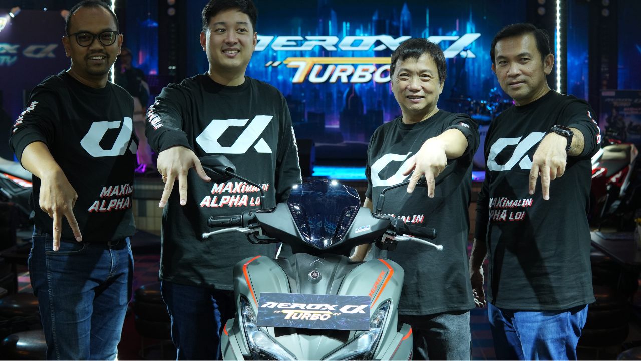 Yamaha STSJ Rayakan Peluncuran AEROX ALPHA dengan Komunitas Aerox di Surabaya