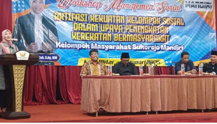 Gelar Workshop di Blitar, Anggota DPRD Jatim Neng Laili Abidah Ajak Masyarakat Bangun Ketahanan Sosial