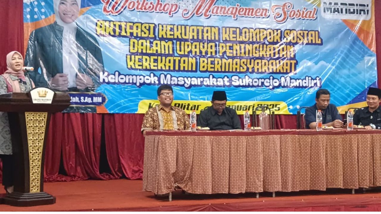Gelar Workshop di Blitar, Anggota DPRD Jatim Neng Laili Abidah Ajak Masyarakat Bangun Ketahanan Sosial
