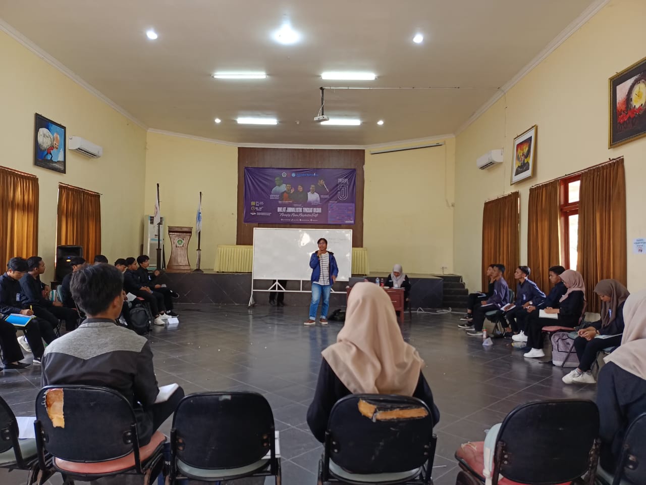 LPM Retorika Gelar DJTD : Wujudkan Mahasiswa Jurnalistik yang Kompeten dan Inovatif