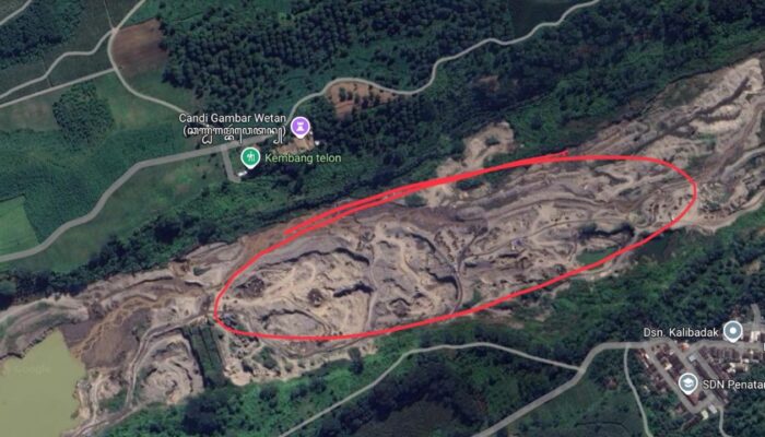 Ada Mafia Tambang di Blitar? PMII Masih Temukan Alat Berat di Area Pertabangan