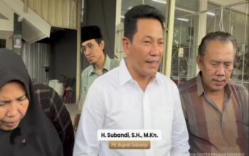 Cegah Insiden, Plt. Bupati Larang ODL di Luar Sidoarjo