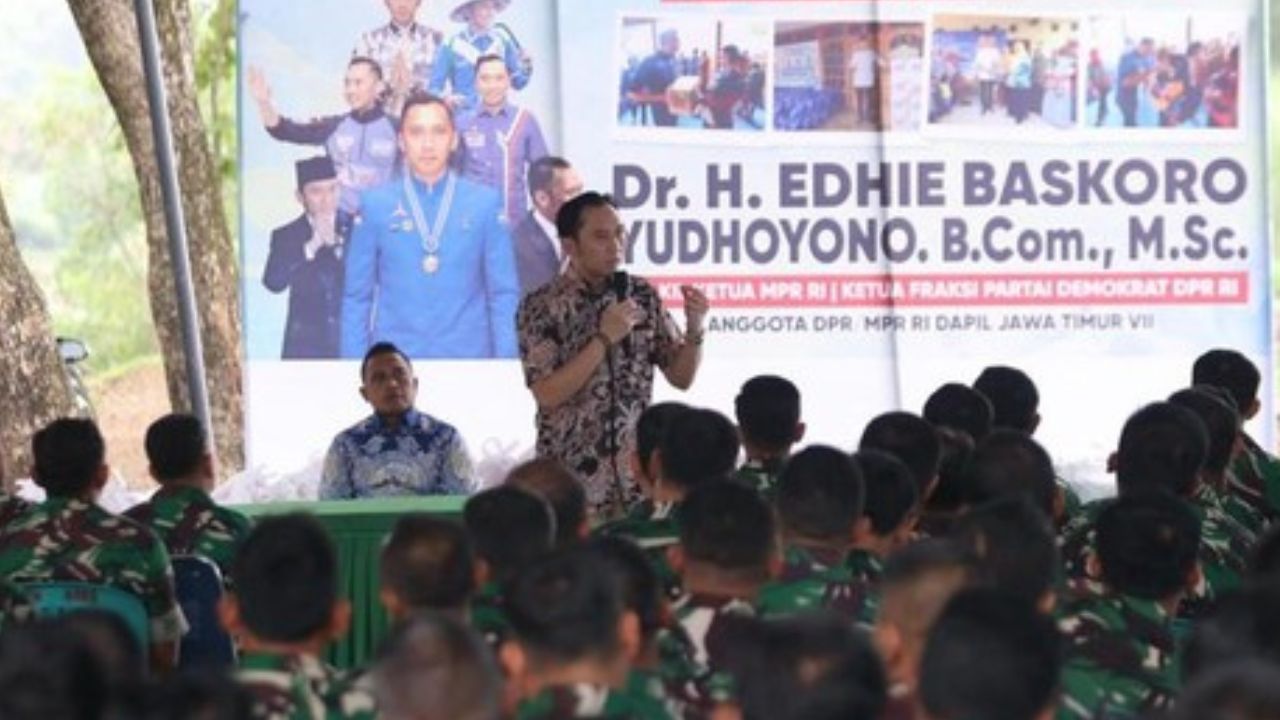 Kunjungan Ibas ke Ngawi: Dukung Kesejahteraan TNI dan Pendidikan Anak Bangsa