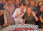 Willie Salim Dilaporkan ke Polda Sumsel Usai Konten Masak 200 Kg Rendang Viral