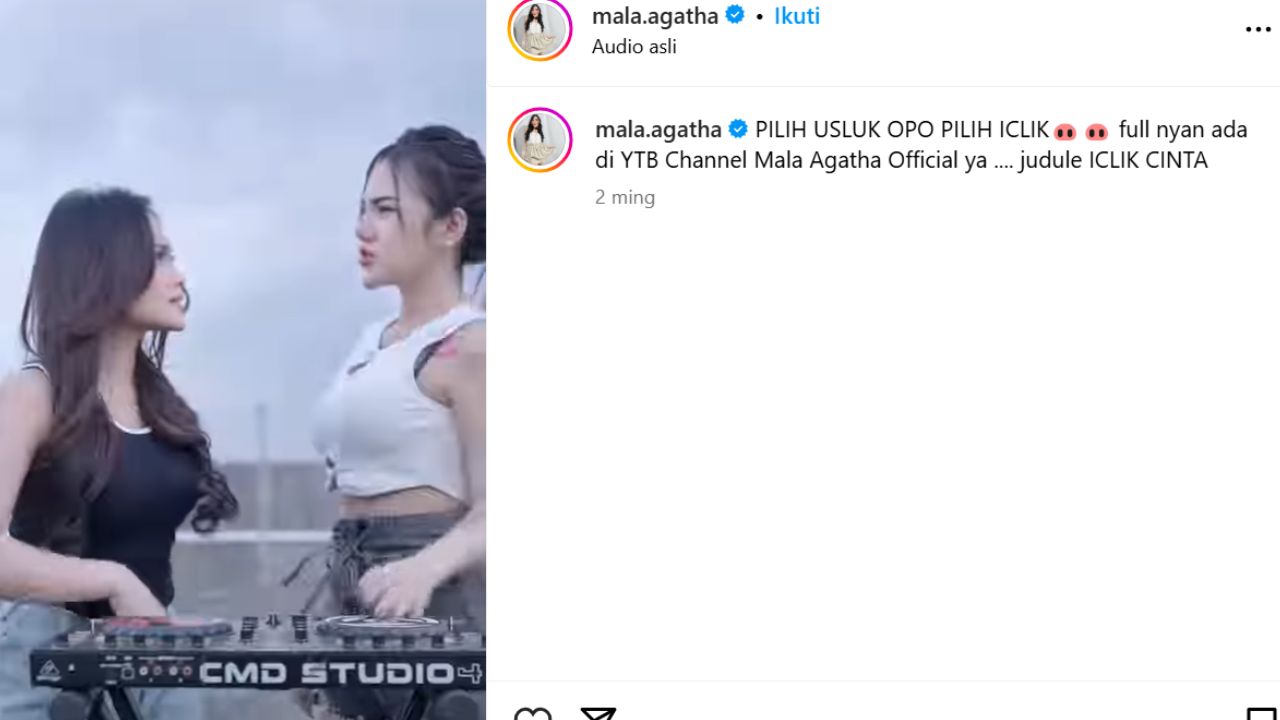 Diduga Cemarkan Nama Bung Karno, Mala Agatha Tutup Kolom Komentar Instagram Iclik Cinta
