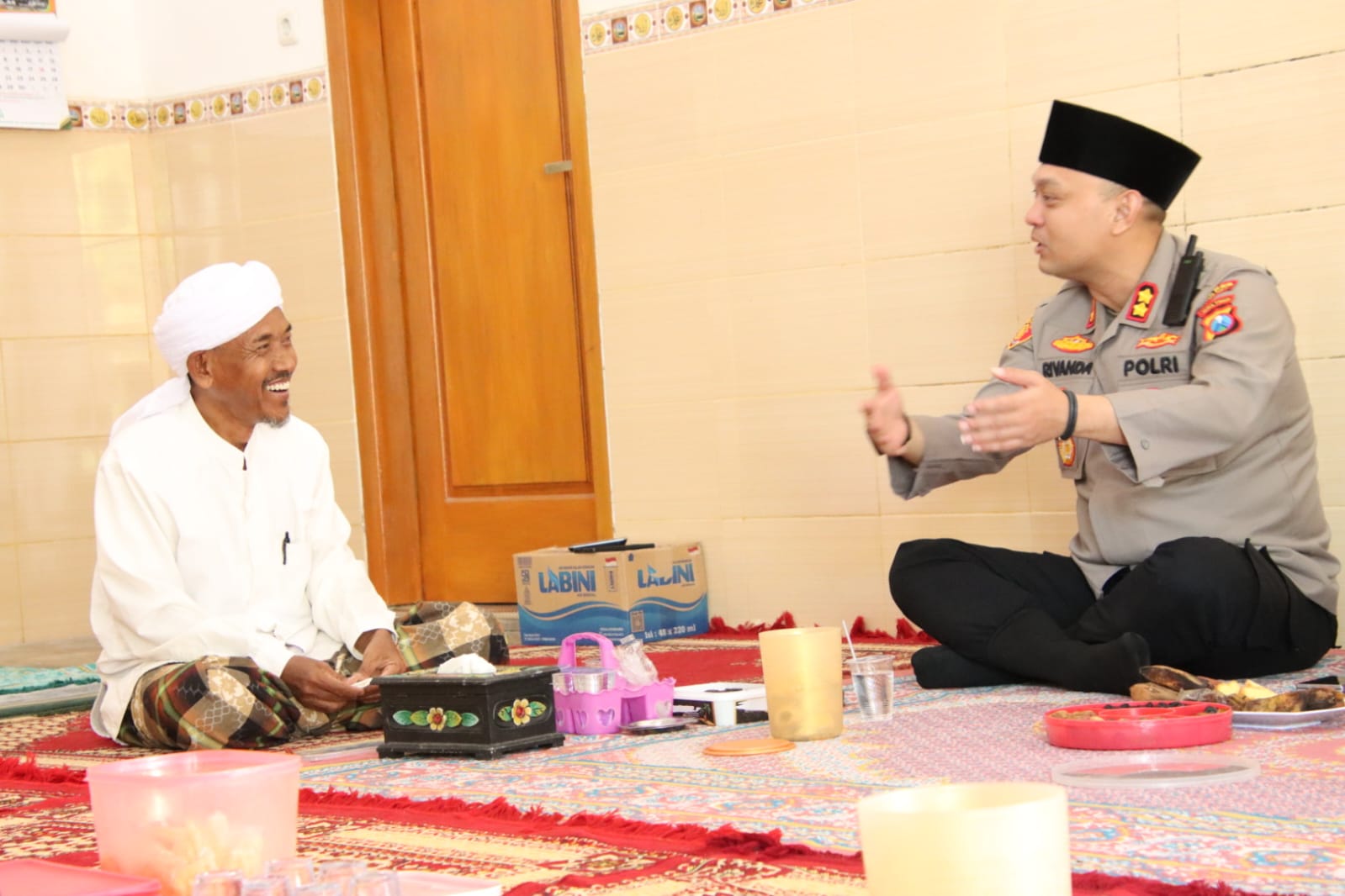 Kapolres Sumenep Kunjungi Ketua MUI, Jalin Kedekatan dengan Tokoh Agama