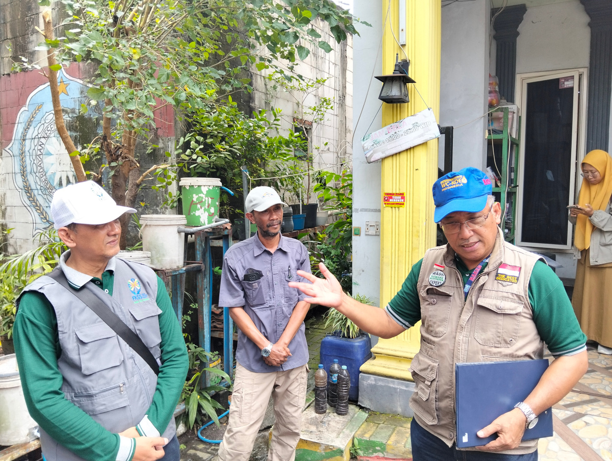 Dr. Koen Irianto Uripan: Surabaya Role Model Nasional Verifikasi STBM 5 Pilar