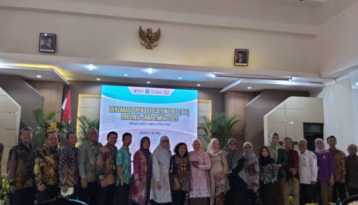 Resmi, Jatim Sandang Status Provinsi ODF Ke-5 Nasional