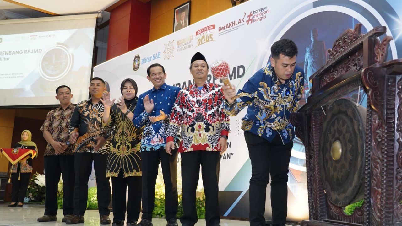 Wujudkan Kota Masadepan, Wali Kota Blitar Mas Ibi Pimpin Musrenbang RPJMD