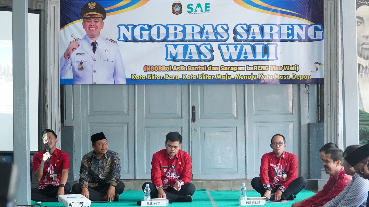 Wali Kota Blitar: Dorong Sinkronisasi Program Pendidikan di Ngobras Sareng Mas Wali