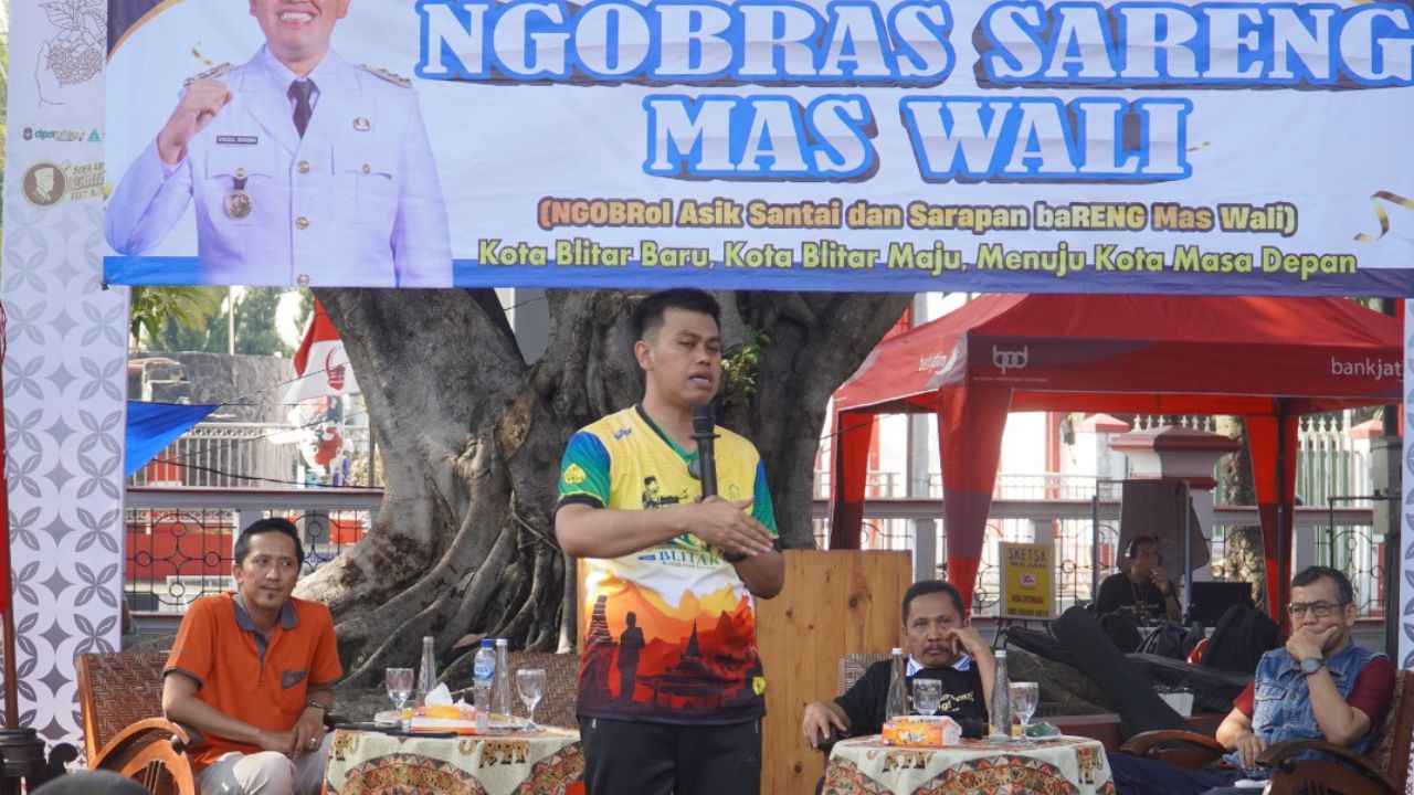 Ngobras Bersama Mas Ibin: Kolaborasi untuk Promosi Wisata dan Pembangunan Kota Blitar