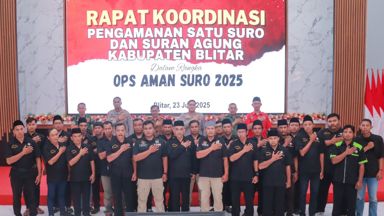 PSHT Blitar Sepakat Patuhi Aturan Pengamanan Ketat untuk Acara Satu Suro