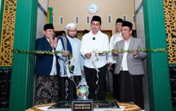 Peresmian Masjid Nur Hidayah, Wali Kota Blitar Mas Ibin: Bukti Solidaritas Warga Gedog