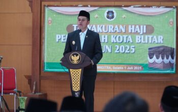 Wali Kota Blitar Pimpin Syukuran Penyambutan 138 Jemaah Haji