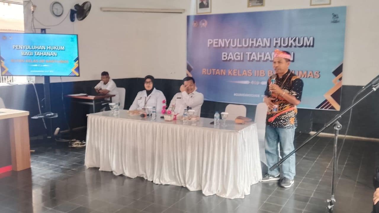 Rutan Banyumas Gelar Penyuluhan Hukum untuk Para Pidana