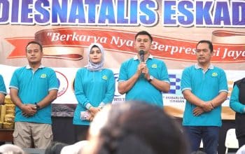 Semarak Dies Natalis ke-59 SMKN 2 Wali Kota Blitar Ikut Jalan Sehat Bersama Pelajar