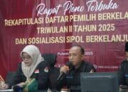 KPU Banyumas Umumkan Data Terbaru: Pemilih Bertambah 11.921 Orang di Triwulan II 2025
