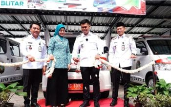 Wali Kota Blitar Mas Ibin Resmikan Mobil Jenazah Gratis, Warga Tak Perlu Bayar Sepeser Pun