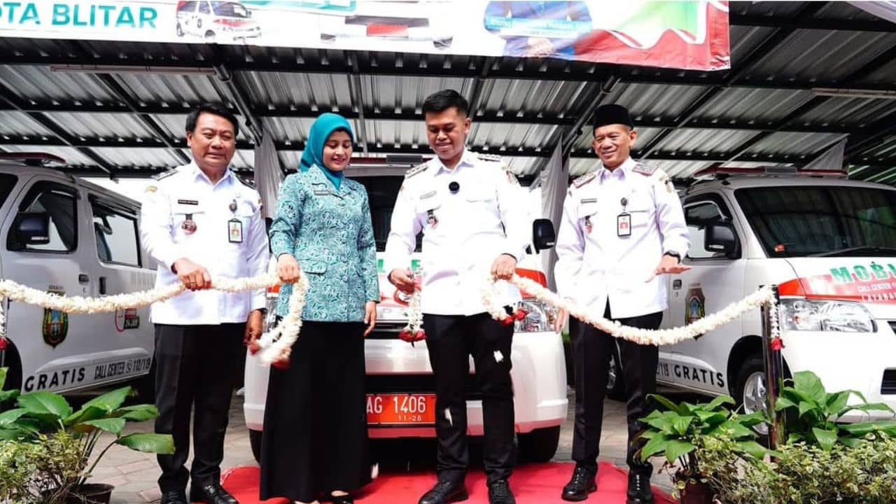 Wali Kota Blitar Mas Ibin Resmikan Mobil Jenazah Gratis, Warga Tak Perlu Bayar Sepeser Pun