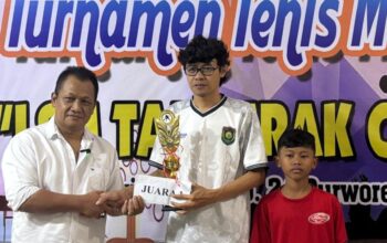 Turnamen Tenis Meja, LSM Tamperak Cup Sukses Digelar, Gabungkan Olahraga dan Kepedulian Sosial