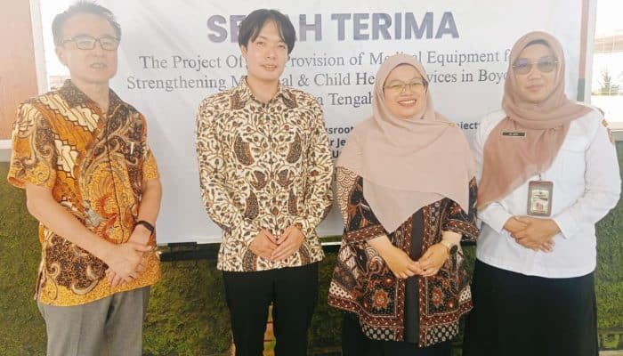 Jepang Hibahkan Alat Medis Rp 1,2 Miliar untuk Perkuat Layanan Ibu dan Anak di Boyolali
