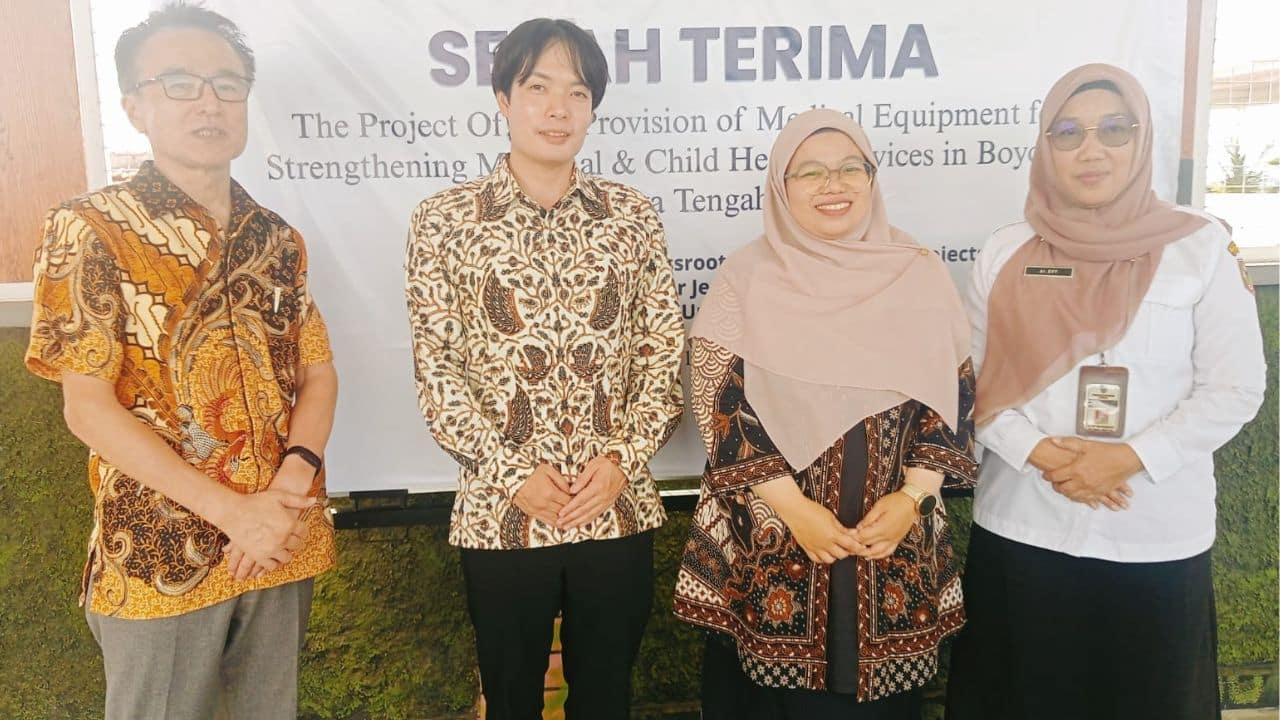 Jepang Hibahkan Alat Medis Rp 1,2 Miliar untuk Perkuat Layanan Ibu dan Anak di Boyolali