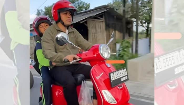 Aksi Wali Kota Blitar Antar Anak Sekolah Jadi Inspirasi Ribuan Orang Tua